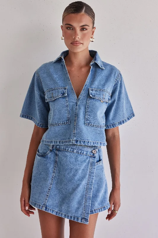 Tailored shorts – Well-fitted, structured shorts, often more formal or polished for work or events.Tailored shorts – Well-fitted, structured shorts, often more formal or polished for work or events.Astrid Denim Set (Light Blue) Tailored shorts – Well-fitted, structured shorts, often more formal or polished for work or events.Tailored shorts – Well-fitted, structured shorts, often more formal or polished for work or events.Astrid Denim Set (Light Blue)
