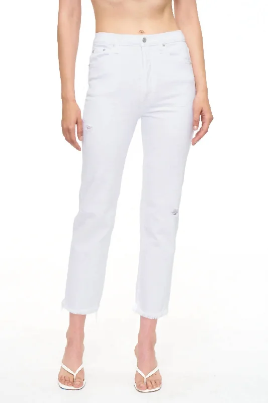 Elastic waist trousers – Trousers with an elasticated waistband for a more comfortable, stretchy fit.Elastic waist trousers – Trousers with an elasticated waistband for a more comfortable, stretchy fit.Elastic waist trousers – Trousers with an elasticated waistband for a more comfortable, stretchy fit.Charlie High Rise Straight Jeans In White Elastic waist trousers – Trousers with an elasticated waistband for a more comfortable, stretchy fit.Elastic waist trousers – Trousers with an elasticated waistband for a more comfortable, stretchy fit.Elastic waist trousers – Trousers with an elasticated waistband for a more comfortable, stretchy fit.Charlie High Rise Straight Jeans In White