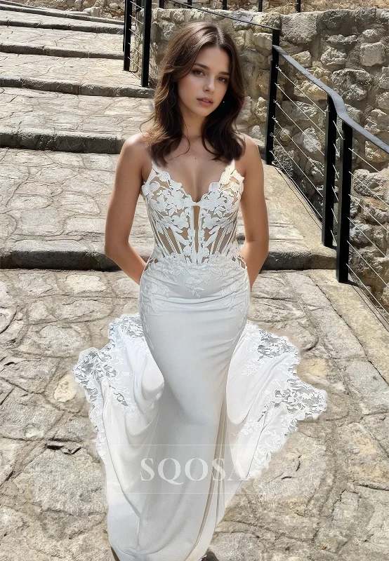 Off-the-shoulder dress – Dress with sleeves or straps that sit below the shoulders, exposing the upper arms.Off-the-shoulder dress – Dress with sleeves or straps that sit below the shoulders, exposing the upper arms.Appliques with Sweep Train Bridal Gowns V-Neck Spaghetti Straps Satin Mermaid Wedding Dress Off-the-shoulder dress – Dress with sleeves or straps that sit below the shoulders, exposing the upper arms.Off-the-shoulder dress – Dress with sleeves or straps that sit below the shoulders, exposing the upper arms.Appliques with Sweep Train Bridal Gowns V-Neck Spaghetti Straps Satin Mermaid Wedding Dress
