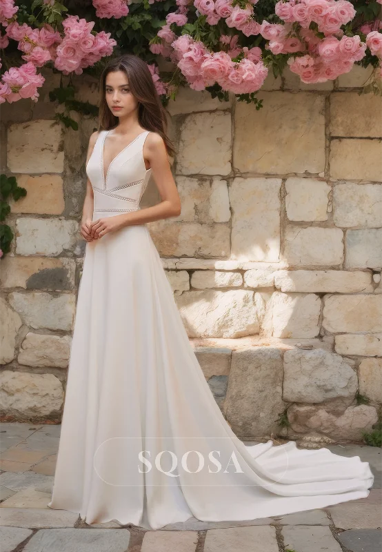 Boho dress – Dress with a relaxed, bohemian style, often featuring flowing fabric, ethnic prints, or vintage details.Boho dress – Dress with a relaxed, bohemian style, often featuring flowing fabric, ethnic prints, or vintage details.Deep V-Neck Straps A-Line Beach Wedding Dress Sleeveless Satin Boho Wedding Gowns with Sweep Train Boho dress – Dress with a relaxed, bohemian style, often featuring flowing fabric, ethnic prints, or vintage details.Boho dress – Dress with a relaxed, bohemian style, often featuring flowing fabric, ethnic prints, or vintage details.Deep V-Neck Straps A-Line Beach Wedding Dress Sleeveless Satin Boho Wedding Gowns with Sweep Train