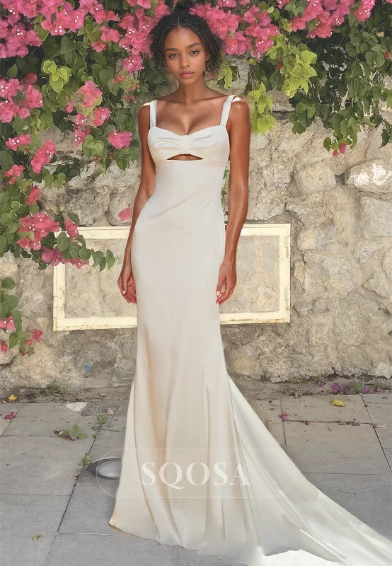 Tea-length dress – Dress that falls between the knee and ankle, perfect for more formal or vintage-inspired occasions.Tea-length dress – Dress that falls between the knee and ankle, perfect for more formal or vintage-inspired occasions.Sweetheart Spaghetti Straps Mermaid Bridal Dress Pleated Cutout Satin Wedding Dress with Sweep Train Tea-length dress – Dress that falls between the knee and ankle, perfect for more formal or vintage-inspired occasions.Tea-length dress – Dress that falls between the knee and ankle, perfect for more formal or vintage-inspired occasions.Sweetheart Spaghetti Straps Mermaid Bridal Dress Pleated Cutout Satin Wedding Dress with Sweep Train