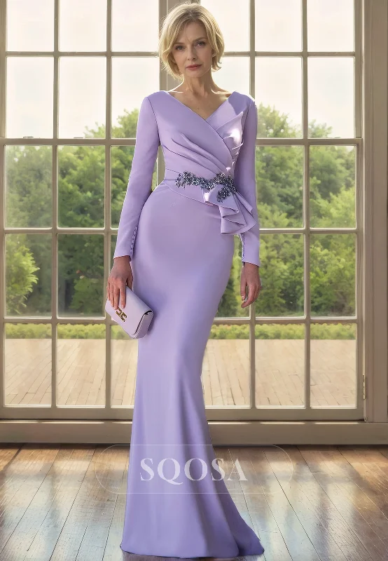 Empire waist dress – Dress with a high waistline, just under the bust, for a flattering silhouette.Empire waist dress – Dress with a high waistline, just under the bust, for a flattering silhouette.Sexy V neck Satin Pleats Elegant Mermaid Mother of the Bride Dress Long Sleeves Cokctail Dress Empire waist dress – Dress with a high waistline, just under the bust, for a flattering silhouette.Empire waist dress – Dress with a high waistline, just under the bust, for a flattering silhouette.Sexy V neck Satin Pleats Elegant Mermaid Mother of the Bride Dress Long Sleeves Cokctail Dress