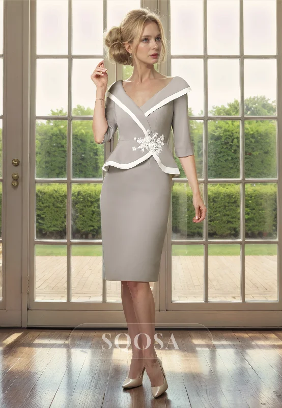 A-line dress – Dress that is fitted at the top and gradually flares out, creating an A-shape silhouette.A-line dress – Dress that is fitted at the top and gradually flares out, creating an A-shape silhouette.Sheath Off Shoulder Satin Elegant Mother of the Bride Dress for Wedding A-line dress – Dress that is fitted at the top and gradually flares out, creating an A-shape silhouette.A-line dress – Dress that is fitted at the top and gradually flares out, creating an A-shape silhouette.Sheath Off Shoulder Satin Elegant Mother of the Bride Dress for Wedding