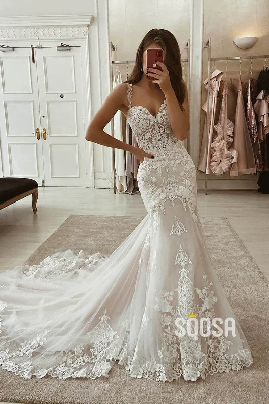 Belted dress – Dress with a belt or waist tie, offering definition and shaping at the waist.Belted dress – Dress with a belt or waist tie, offering definition and shaping at the waist.Mermaid/Trumpet Wedding Dress Spaghetti Straps Appliques Rustic Wedding Gown QW2246 Belted dress – Dress with a belt or waist tie, offering definition and shaping at the waist.Belted dress – Dress with a belt or waist tie, offering definition and shaping at the waist.Mermaid/Trumpet Wedding Dress Spaghetti Straps Appliques Rustic Wedding Gown QW2246