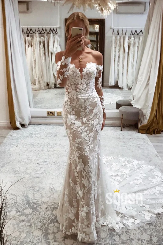 V-neck dress – Dress with a V-shaped neckline that flatters the chest and elongates the neck.V-neck dress – Dress with a V-shaped neckline that flatters the chest and elongates the neck.Off the Shoulder Long Sleeves Mermaid Wedding Dress Lace Bridal Gown QW2508 V-neck dress – Dress with a V-shaped neckline that flatters the chest and elongates the neck.V-neck dress – Dress with a V-shaped neckline that flatters the chest and elongates the neck.Off the Shoulder Long Sleeves Mermaid Wedding Dress Lace Bridal Gown QW2508