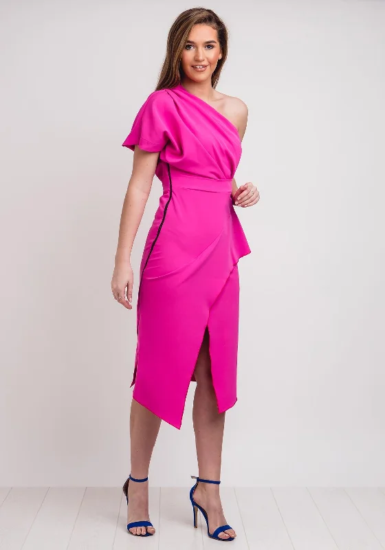 Cocktail dress – Dress typically worn for semi-formal events, often knee-length or slightly above.Cocktail dress – Dress typically worn for semi-formal events, often knee-length or slightly above.Kevan Jon Tera One Shoulder Wrap Dress, Fuschia Pink Cocktail dress – Dress typically worn for semi-formal events, often knee-length or slightly above.Cocktail dress – Dress typically worn for semi-formal events, often knee-length or slightly above.Kevan Jon Tera One Shoulder Wrap Dress, Fuschia Pink