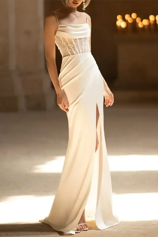 Corset dress – Dress designed with a built-in corset or lace-up feature to create a cinched, structured waist.Corset dress – Dress designed with a built-in corset or lace-up feature to create a cinched, structured waist.Spaghetti Straps Beads Elegant Mermaid Wedding Dress with Slit Bridal Gown QW2086 Corset dress – Dress designed with a built-in corset or lace-up feature to create a cinched, structured waist.Corset dress – Dress designed with a built-in corset or lace-up feature to create a cinched, structured waist.Spaghetti Straps Beads Elegant Mermaid Wedding Dress with Slit Bridal Gown QW2086