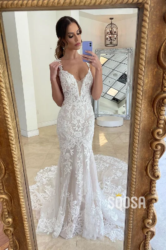 Ball gown dress – Formal, full-skirted dress often worn for weddings, proms, or galas.Ball gown dress – Formal, full-skirted dress often worn for weddings, proms, or galas.Attractive V-Neck Romantic Lace Appliques Mermaid Wedding Dress QW2090 Ball gown dress – Formal, full-skirted dress often worn for weddings, proms, or galas.Ball gown dress – Formal, full-skirted dress often worn for weddings, proms, or galas.Attractive V-Neck Romantic Lace Appliques Mermaid Wedding Dress QW2090