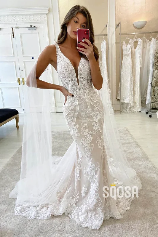 Peplum dress – Dress with a flared ruffle or extra fabric at the waist, adding volume and shaping to the lower half.Peplum dress – Dress with a flared ruffle or extra fabric at the waist, adding volume and shaping to the lower half.Mermaid Wedding Dress V-neck Lace Wedding Gowns QW0949 Peplum dress – Dress with a flared ruffle or extra fabric at the waist, adding volume and shaping to the lower half.Peplum dress – Dress with a flared ruffle or extra fabric at the waist, adding volume and shaping to the lower half.Mermaid Wedding Dress V-neck Lace Wedding Gowns QW0949