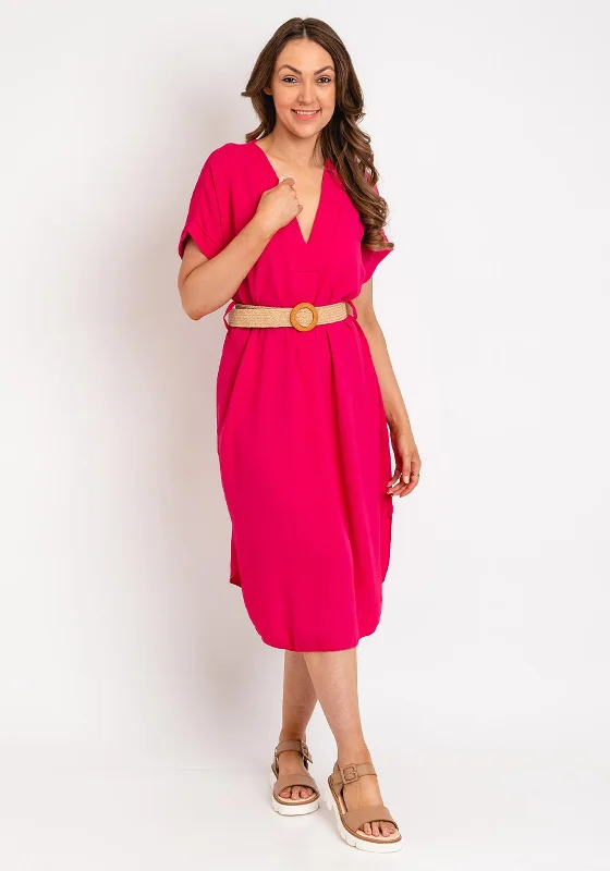 Halterneck dress – Dress with straps that tie around the neck, leaving the shoulders and back exposed.Halterneck dress – Dress with straps that tie around the neck, leaving the shoulders and back exposed.Serafina Collection One Size Lightweight Tunic Dress, Fuchsia Halterneck dress – Dress with straps that tie around the neck, leaving the shoulders and back exposed.Halterneck dress – Dress with straps that tie around the neck, leaving the shoulders and back exposed.Serafina Collection One Size Lightweight Tunic Dress, Fuchsia