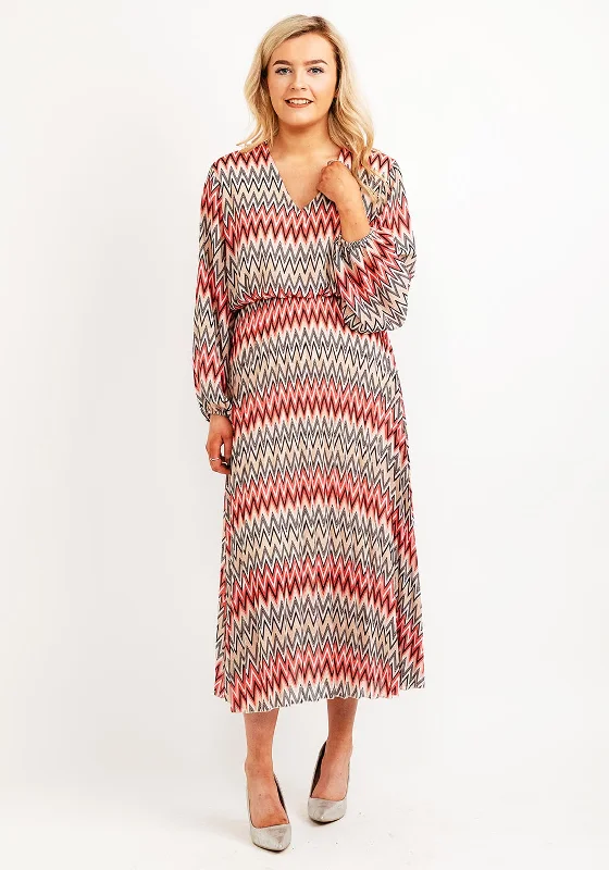 Fit-and-flare dress – Dress that is fitted at the top and flares out at the bottom, offering a feminine and flattering shape.Fit-and-flare dress – Dress that is fitted at the top and flares out at the bottom, offering a feminine and flattering shape.Seventy1 One Size Zig Zag Print Dress, Beige Red Multi Fit-and-flare dress – Dress that is fitted at the top and flares out at the bottom, offering a feminine and flattering shape.Fit-and-flare dress – Dress that is fitted at the top and flares out at the bottom, offering a feminine and flattering shape.Seventy1 One Size Zig Zag Print Dress, Beige Red Multi