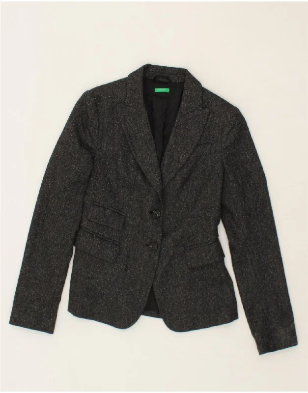 female blazersfemale blazersfemale blazersBENETTON Womens 2 Button Blazer Jacket UK 10 Small Grey Herringbone female blazersfemale blazersfemale blazersBENETTON Womens 2 Button Blazer Jacket UK 10 Small Grey Herringbone