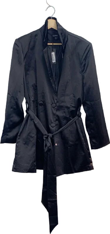 elegant women's blazerselegant women's blazerselegant women's blazersBoohoo Black Belted Blazer UK 10 elegant women's blazerselegant women's blazerselegant women's blazersBoohoo Black Belted Blazer UK 10