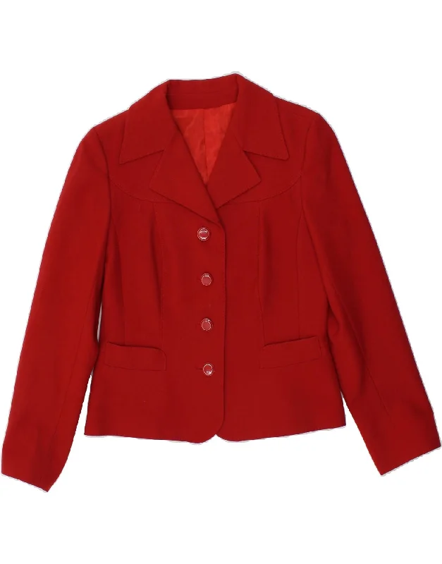 women's blazers with spread collarswomen's blazers with spread collarswomen's blazers with spread collarsDORENE Womens 4 Button Blazer Jacket UK 12 Medium Red New Wool women's blazers with spread collarswomen's blazers with spread collarswomen's blazers with spread collarsDORENE Womens 4 Button Blazer Jacket UK 12 Medium Red New Wool