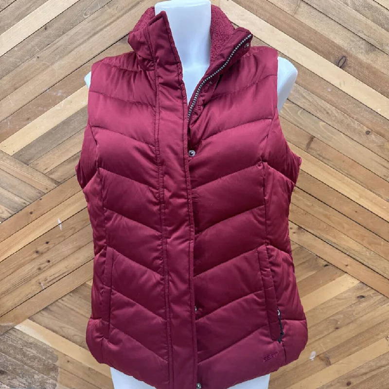 women's waistcoats that are available in multiple sizeswomen's waistcoats that are available in multiple sizeswomen's waistcoats that are available in multiple sizesEddie Bauer Women's Insulated Vest: Maroon-women-large