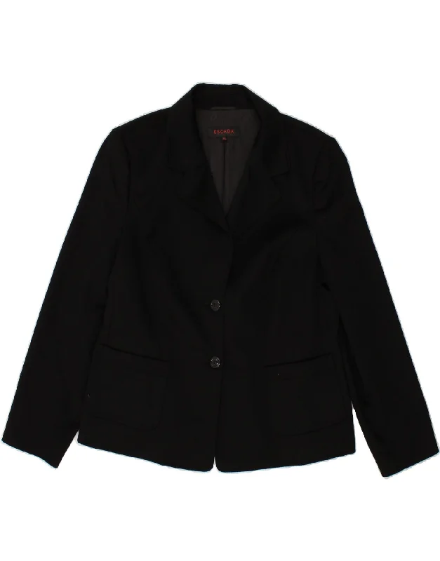 women's blazers with center ventswomen's blazers with center ventswomen's blazers with center ventsESCADA Womens 2 Button Blazer Jacket EU 46 XL Black Virgin Wool women's blazers with center ventswomen's blazers with center ventswomen's blazers with center ventsESCADA Womens 2 Button Blazer Jacket EU 46 XL Black Virgin Wool