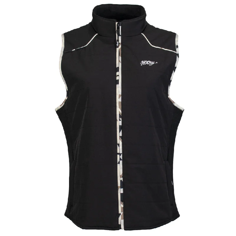 casual women's waistcoatscasual women's waistcoatscasual women's waistcoats"Hooey Ladies Packable Vest" Black w/Cream Aztec casual women's waistcoatscasual women's waistcoatscasual women's waistcoats"Hooey Ladies Packable Vest" Black w/Cream Aztec