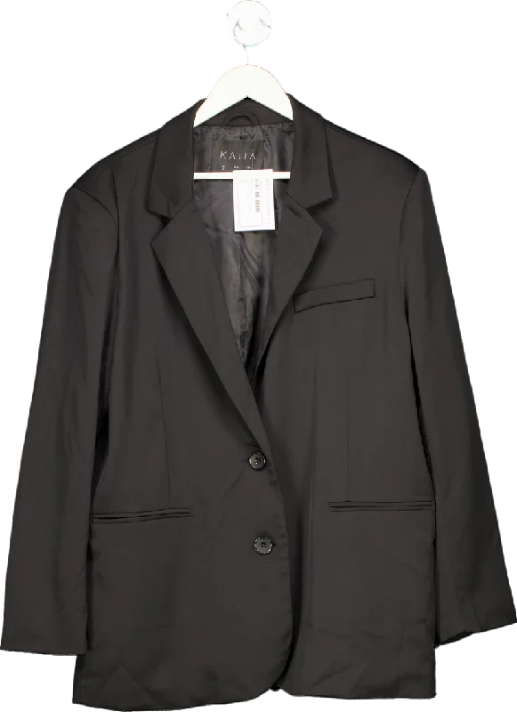 women's blazers with sleeveless designswomen's blazers with sleeveless designswomen's blazers with sleeveless designsKaiia Black Blazer UK 8