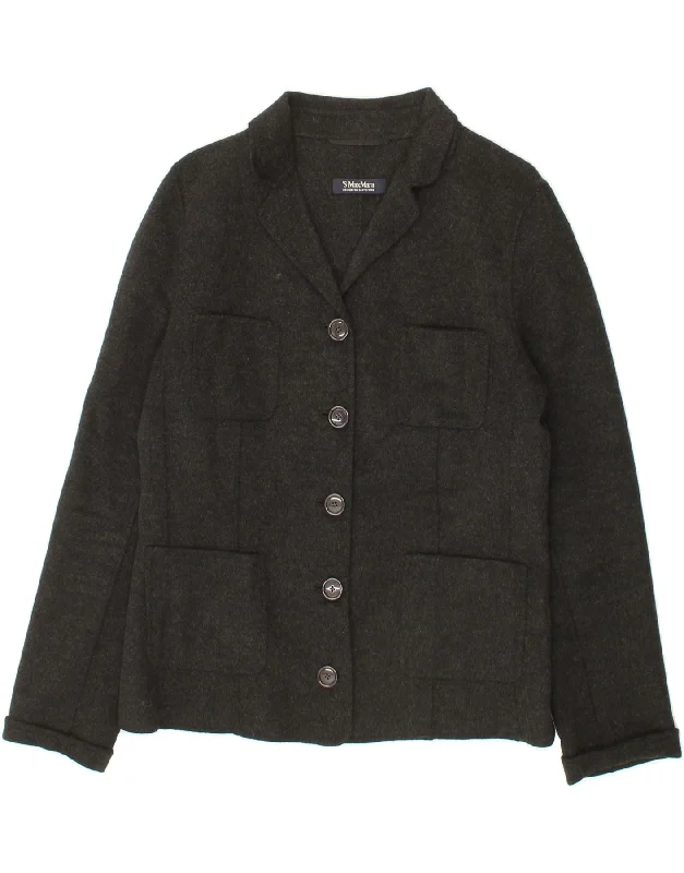 women's blazerwomen's blazerwomen's blazerMAX MARA Womens 5 Button Blazer Jacket UK 14 Medium Black Virgin Wool women's blazerwomen's blazerwomen's blazerMAX MARA Womens 5 Button Blazer Jacket UK 14 Medium Black Virgin Wool