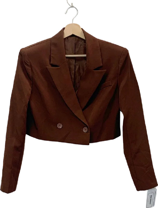tailored women's blazerstailored women's blazerstailored women's blazersPrettyLittleThing Brown Double Breasted Cropped Blazer UK 4 tailored women's blazerstailored women's blazerstailored women's blazersPrettyLittleThing Brown Double Breasted Cropped Blazer UK 4