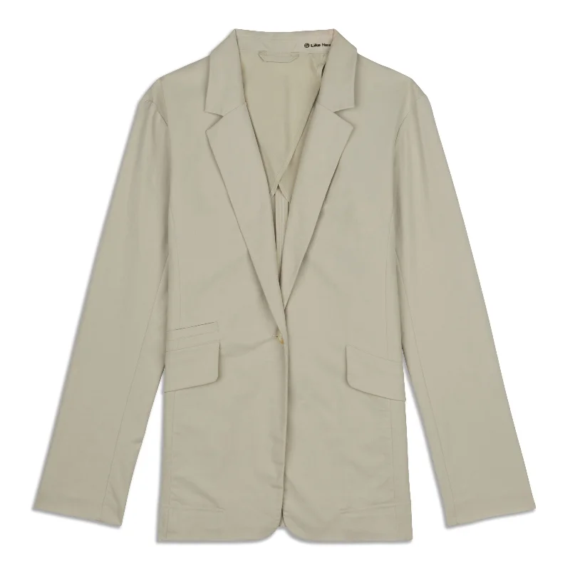 women's blazers with vintage vibeswomen's blazers with vintage vibeswomen's blazers with vintage vibesRelaxed-Fit Twill Blazer - Resale