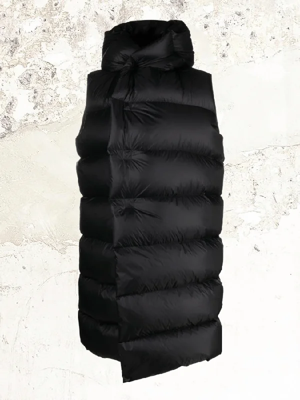 women's waistcoats that are affordable yet stylishwomen's waistcoats that are affordable yet stylishwomen's waistcoats that are affordable yet stylishRICK OWENS quilted long Hooded vest