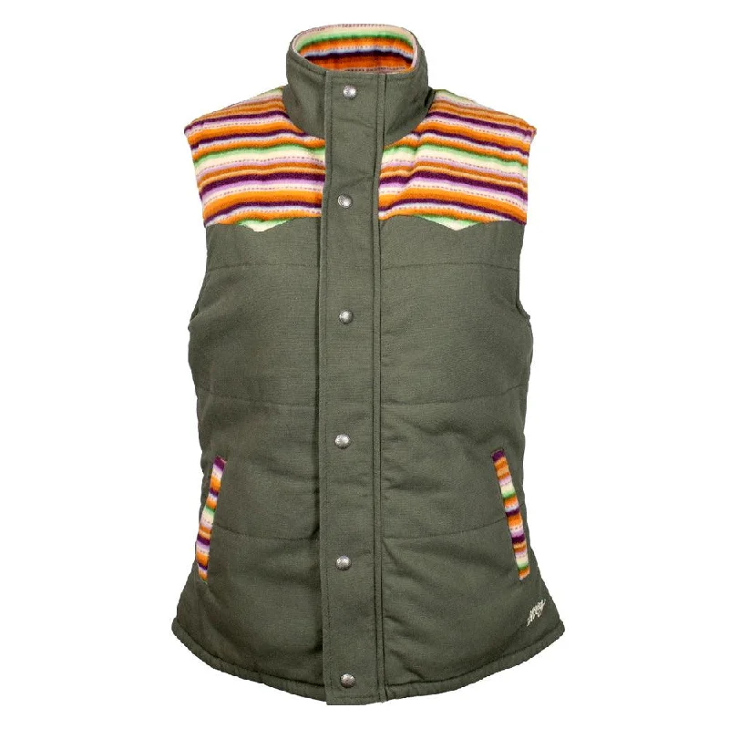 women's waistcoats for outdoor activitieswomen's waistcoats for outdoor activitieswomen's waistcoats for outdoor activities"Hooey Ladies Canvas Vest" Green women's waistcoats for outdoor activitieswomen's waistcoats for outdoor activitieswomen's waistcoats for outdoor activities"Hooey Ladies Canvas Vest" Green
