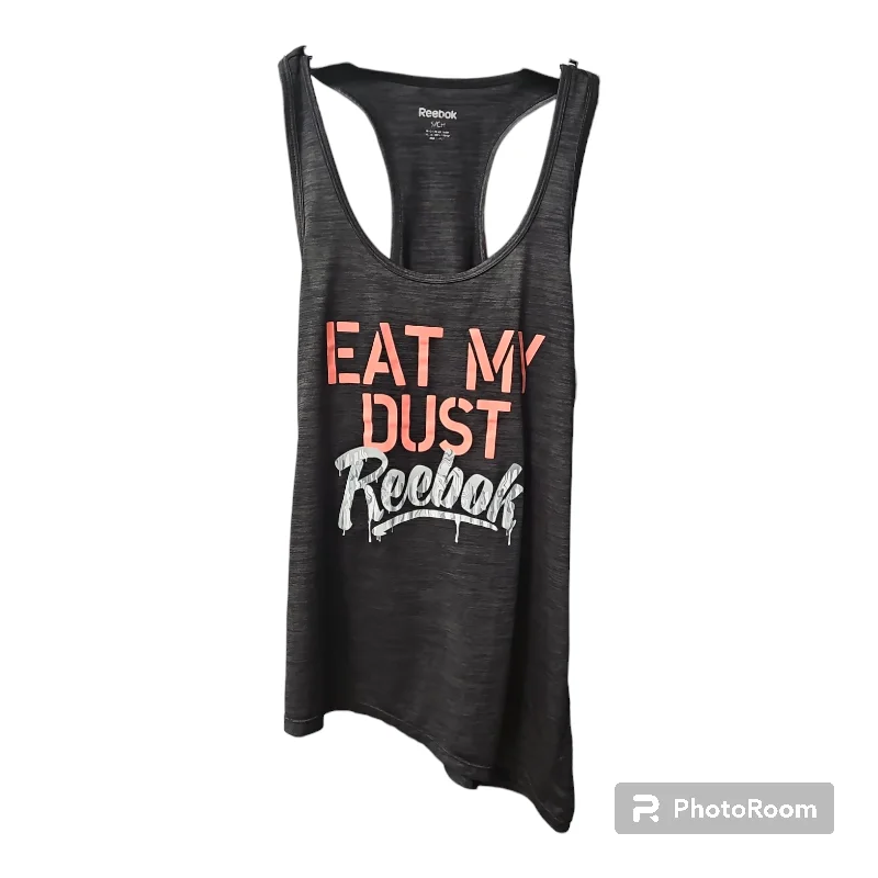 Long vest – Extended length vest, often reaching mid-thigh or kneeLong vest – Extended length vest, often reaching mid-thigh or kneeAthletic Tank Top By Reebok Size: S Long vest – Extended length vest, often reaching mid-thigh or kneeLong vest – Extended length vest, often reaching mid-thigh or kneeAthletic Tank Top By Reebok Size: S
