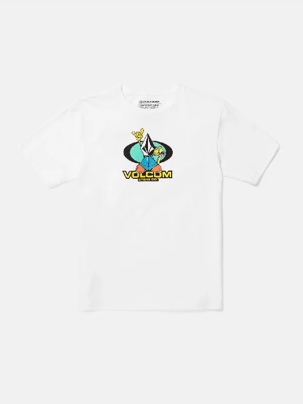 Fitted – Snug, form-fitting styleFitted – Snug, form-fitting styleLittle Boys Baggy Short Sleeve Tee - White Fitted – Snug, form-fitting styleFitted – Snug, form-fitting styleLittle Boys Baggy Short Sleeve Tee - White