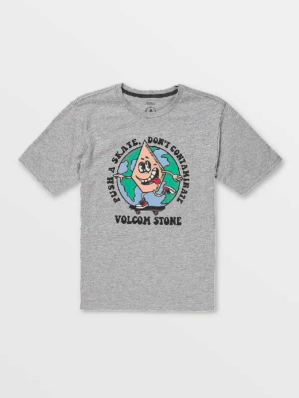 Asymmetrical – Uneven hem or design, adds a modern twistAsymmetrical – Uneven hem or design, adds a modern twistLittle Boys Dontcontaminate Short Sleeve Tee - Ash Heather