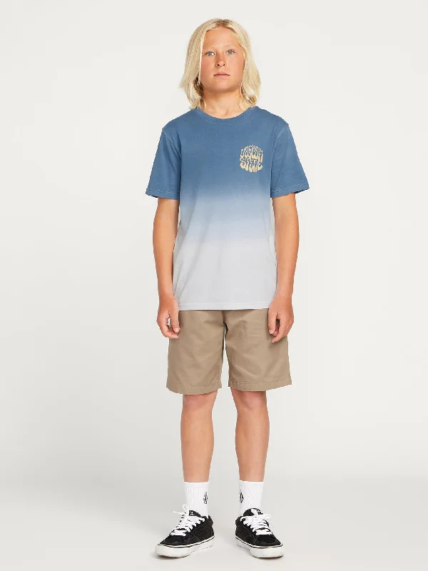 Asymmetrical – Uneven hem or design, adds a modern twistAsymmetrical – Uneven hem or design, adds a modern twistBig Boys Established 1991 Dip Short Sleeve Tee - Aged Indigo Asymmetrical – Uneven hem or design, adds a modern twistAsymmetrical – Uneven hem or design, adds a modern twistBig Boys Established 1991 Dip Short Sleeve Tee - Aged Indigo