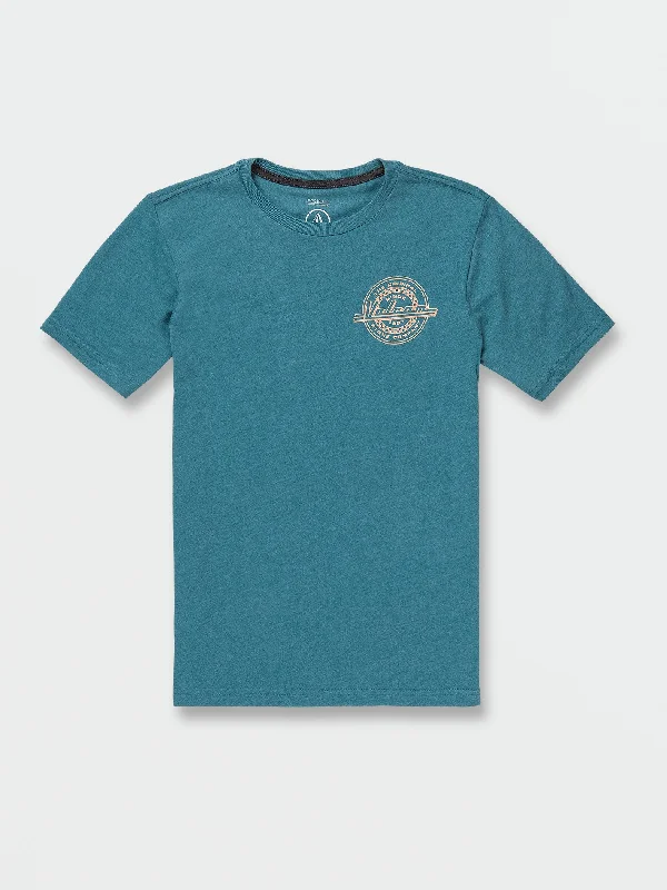 Boxy – Loose, straight cut with no shapingBoxy – Loose, straight cut with no shapingBig Boys Initial Short Sleeve Tee - Carribean Heather Boxy – Loose, straight cut with no shapingBoxy – Loose, straight cut with no shapingBig Boys Initial Short Sleeve Tee - Carribean Heather