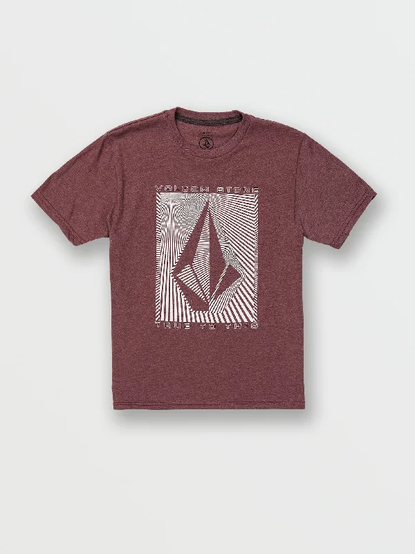 Plain/basic – Solid color, no graphics or designsPlain/basic – Solid color, no graphics or designsLittle Boys Op Box Short Sleeve Tee - Port Heather