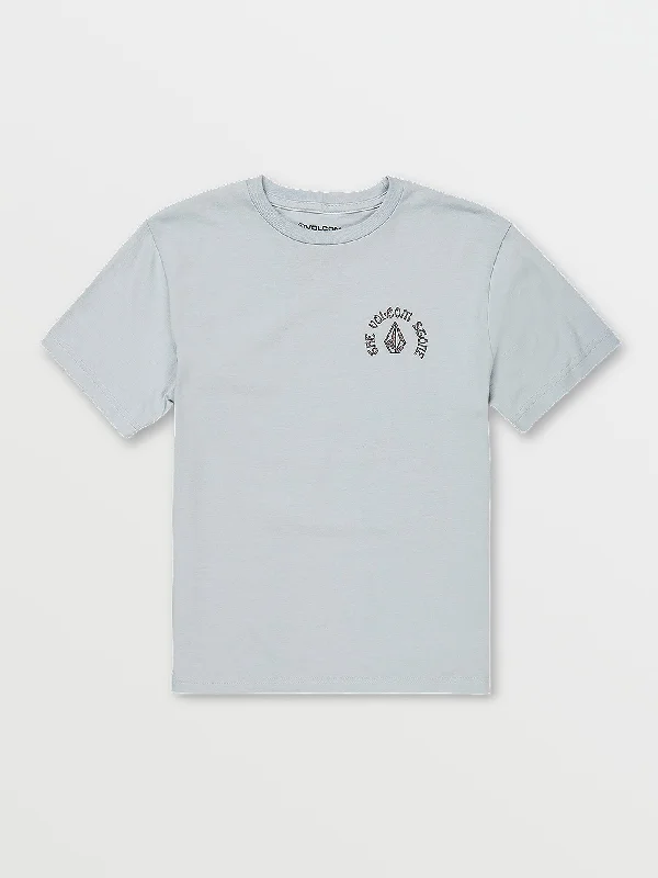 Faded – Pre-washed or faded look for a vintage vibeFaded – Pre-washed or faded look for a vintage vibeLittle Boys Stone Trippin Short Sleeve Tee - Celestial Blue Faded – Pre-washed or faded look for a vintage vibeFaded – Pre-washed or faded look for a vintage vibeLittle Boys Stone Trippin Short Sleeve Tee - Celestial Blue