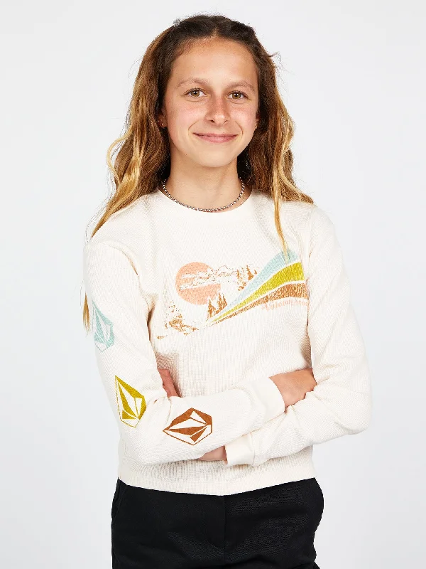 Plain/basic – Solid color, no graphics or designsPlain/basic – Solid color, no graphics or designsGirls Thermality Long Sleeve Tee - Sand Plain/basic – Solid color, no graphics or designsPlain/basic – Solid color, no graphics or designsGirls Thermality Long Sleeve Tee - Sand