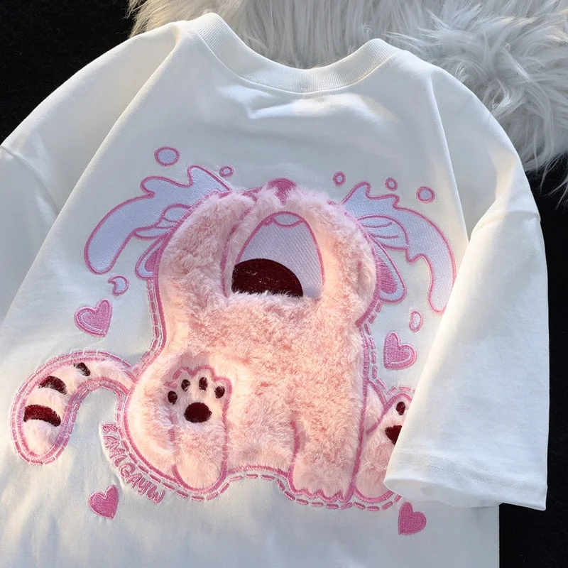Long sleeve – Full-length sleeve, great for layeringLong sleeve – Full-length sleeve, great for layeringCrybaby Kitten Fluffy Tee Long sleeve – Full-length sleeve, great for layeringLong sleeve – Full-length sleeve, great for layeringCrybaby Kitten Fluffy Tee
