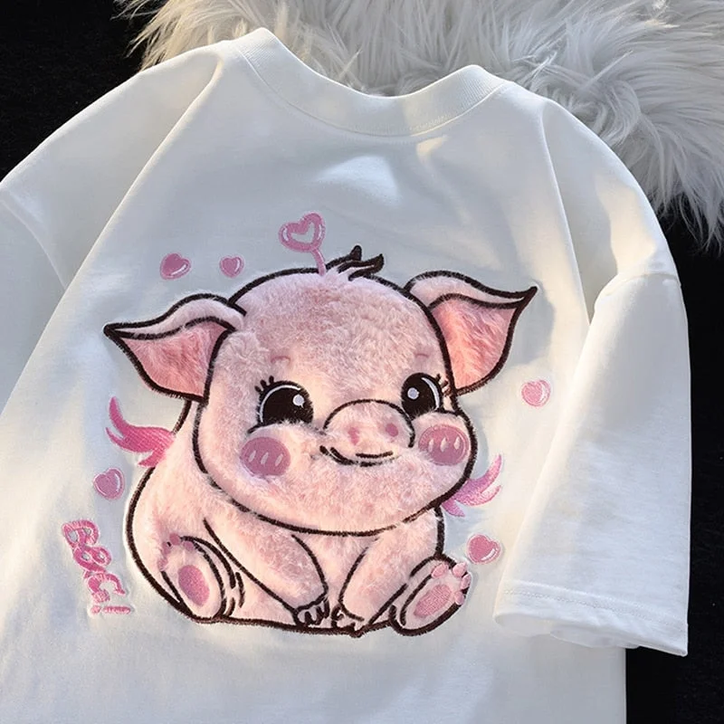 Tunic – Longer T-shirt, often reaching the hips or thighs, worn as a tunic topTunic – Longer T-shirt, often reaching the hips or thighs, worn as a tunic topHappy Pig Fluffy Tee Tunic – Longer T-shirt, often reaching the hips or thighs, worn as a tunic topTunic – Longer T-shirt, often reaching the hips or thighs, worn as a tunic topHappy Pig Fluffy Tee