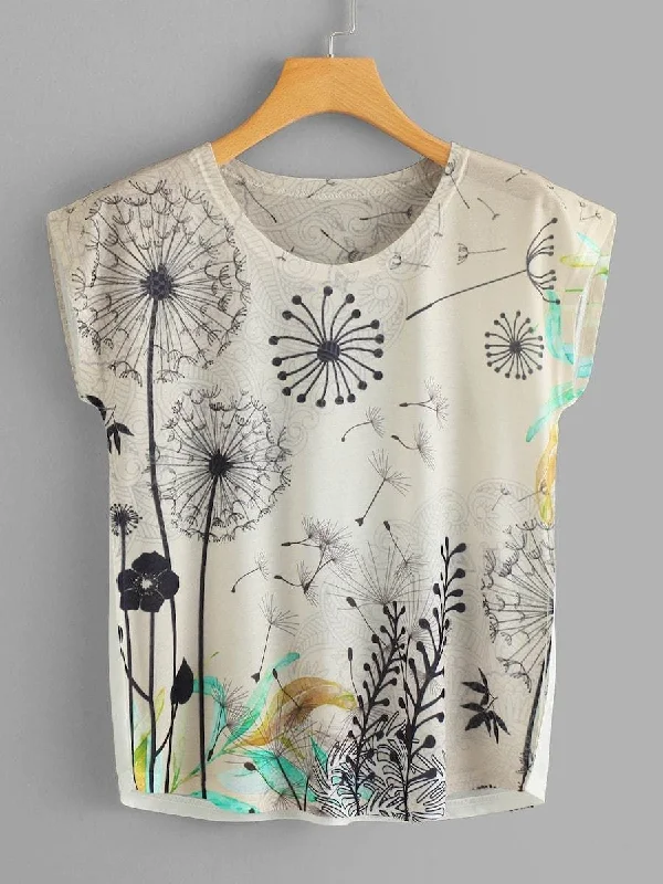 Pima cotton – Soft, high-quality cotton for a luxurious feelPima cotton – Soft, high-quality cotton for a luxurious feelPlus Dandelion Print Tee Pima cotton – Soft, high-quality cotton for a luxurious feelPima cotton – Soft, high-quality cotton for a luxurious feelPlus Dandelion Print Tee