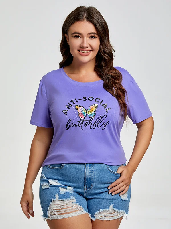 Oversized – Loose, relaxed fit, often with dropped shouldersOversized – Loose, relaxed fit, often with dropped shouldersPlus Anti-Social Butterfly Graphic Tee Oversized – Loose, relaxed fit, often with dropped shouldersOversized – Loose, relaxed fit, often with dropped shouldersPlus Anti-Social Butterfly Graphic Tee