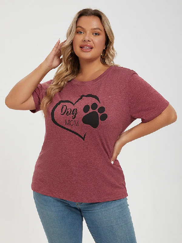 Cotton blend – Mix of cotton and synthetic fabrics for softness and durabilityCotton blend – Mix of cotton and synthetic fabrics for softness and durabilityPlus Red Dog Mom Graphic Tee Cotton blend – Mix of cotton and synthetic fabrics for softness and durabilityCotton blend – Mix of cotton and synthetic fabrics for softness and durabilityPlus Red Dog Mom Graphic Tee