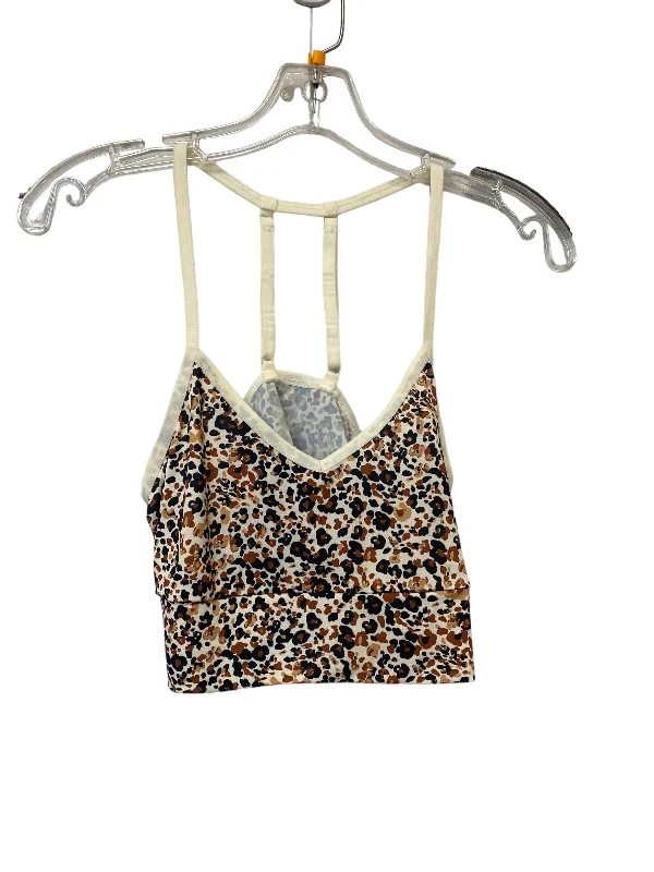 Racerback sports bra – Sports bra with a back design that features straps that meet in a "V" or "Y" shape, offering better shoulder mobility.Racerback sports bra – Sports bra with a back design that features straps that meet in a "V" or "Y" shape, offering better shoulder mobility.Animal Print Athletic Bra Anthropologie, Size L Racerback sports bra – Sports bra with a back design that features straps that meet in a "V" or "Y" shape, offering better shoulder mobility.Racerback sports bra – Sports bra with a back design that features straps that meet in a "V" or "Y" shape, offering better shoulder mobility.Animal Print Athletic Bra Anthropologie, Size L