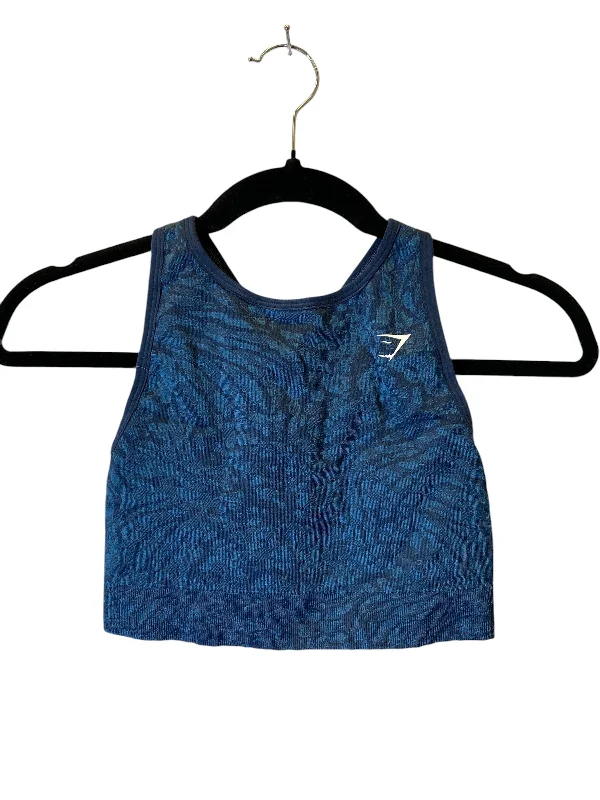 Front-closure sports bra – Sports bra that fastens at the front, often with hooks, zippers, or snaps, for easier wear.Front-closure sports bra – Sports bra that fastens at the front, often with hooks, zippers, or snaps, for easier wear.Athletic Bra By Gym Shark In Blue, Size: M Front-closure sports bra – Sports bra that fastens at the front, often with hooks, zippers, or snaps, for easier wear.Front-closure sports bra – Sports bra that fastens at the front, often with hooks, zippers, or snaps, for easier wear.Athletic Bra By Gym Shark In Blue, Size: M