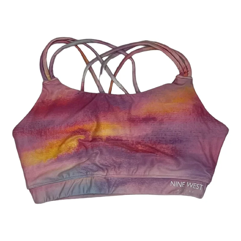 Compression tank sports bra – Combination of a tank top and sports bra, providing full coverage and support for the upper body.Compression tank sports bra – Combination of a tank top and sports bra, providing full coverage and support for the upper body.ORANGE & PINK ATHLETIC BRA by NINE WEST Size:M Compression tank sports bra – Combination of a tank top and sports bra, providing full coverage and support for the upper body.Compression tank sports bra – Combination of a tank top and sports bra, providing full coverage and support for the upper body.ORANGE & PINK ATHLETIC BRA by NINE WEST Size:M