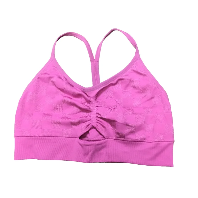 Compression sports bra – Sports bra that compresses the chest for a more secure fit and reduced bounce during high-impact activities.Compression sports bra – Sports bra that compresses the chest for a more secure fit and reduced bounce during high-impact activities.Pink Athletic Bra Joy Lab, Size M Compression sports bra – Sports bra that compresses the chest for a more secure fit and reduced bounce during high-impact activities.Compression sports bra – Sports bra that compresses the chest for a more secure fit and reduced bounce during high-impact activities.Pink Athletic Bra Joy Lab, Size M