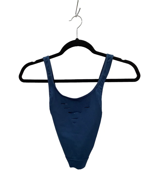 Adjustable straps sports bra – Sports bra with straps that can be adjusted for a personalized fit and comfort.Adjustable straps sports bra – Sports bra with straps that can be adjusted for a personalized fit and comfort.Teal Athletic Bra Alo, Size M