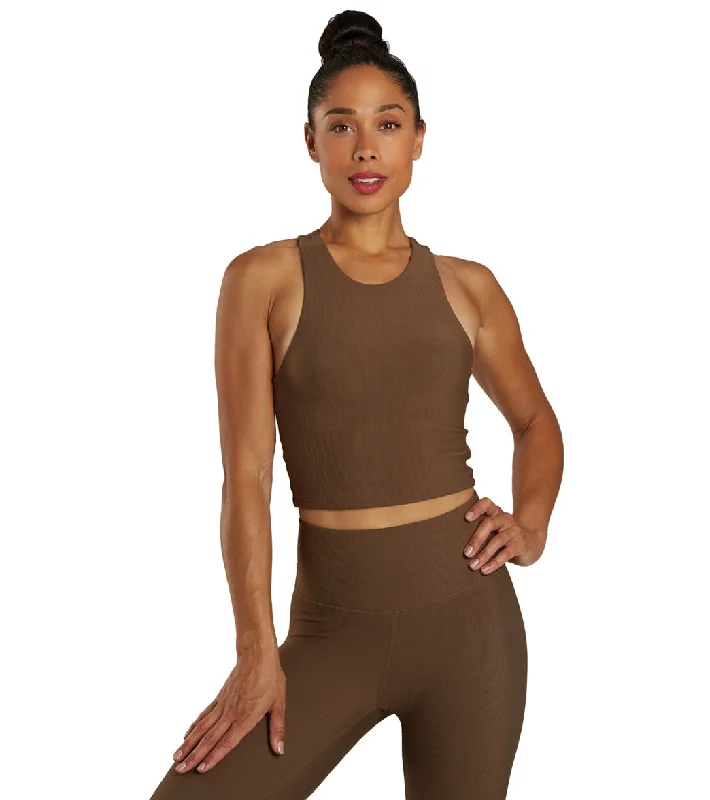Padded sports bra – Sports bra with soft, removable padding for extra comfort and shape.Padded sports bra – Sports bra with soft, removable padding for extra comfort and shape.Varley Let's Move Rib Kempton Bra Carob Padded sports bra – Sports bra with soft, removable padding for extra comfort and shape.Padded sports bra – Sports bra with soft, removable padding for extra comfort and shape.Varley Let's Move Rib Kempton Bra Carob