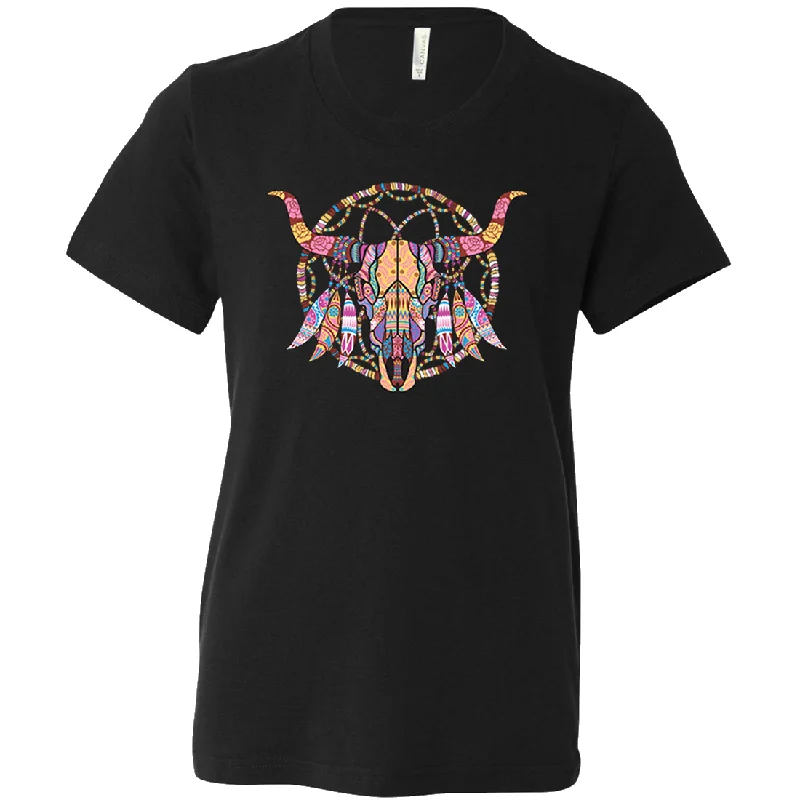Long sleeve hoodie – Classic long-sleeve style hoodieLong sleeve hoodie – Classic long-sleeve style hoodieCow Skull Mosaic Asst Colors Youth T-Shirt/tee Long sleeve hoodie – Classic long-sleeve style hoodieLong sleeve hoodie – Classic long-sleeve style hoodieCow Skull Mosaic Asst Colors Youth T-Shirt/tee