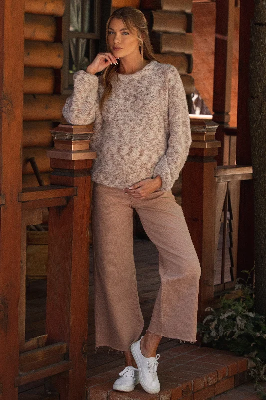 Drop shoulder – Sleeves that hang lower than the shoulder seam for a relaxed fitDrop shoulder – Sleeves that hang lower than the shoulder seam for a relaxed fitMauve Multi-Colored Maternity Sweater Drop shoulder – Sleeves that hang lower than the shoulder seam for a relaxed fitDrop shoulder – Sleeves that hang lower than the shoulder seam for a relaxed fitMauve Multi-Colored Maternity Sweater